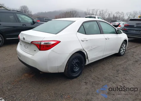2014 Toyota Corolla Le from USA, damaged, VIN 2T1BURHE4EC198659